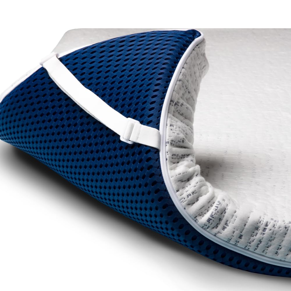 Viscosoft 2 Inch Memory Foam Mattress Topper Twin - Select High Density Ventilated Mattress Pad - Premium Removable Rayon Cover